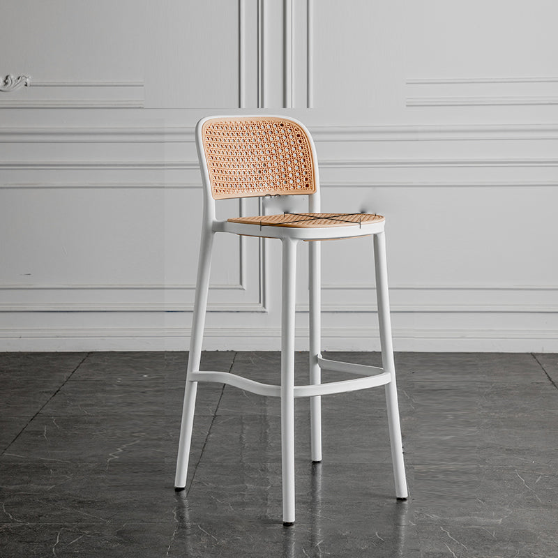 Contemporary Style Bar-stool Plastic Counter Bar Stool for Home