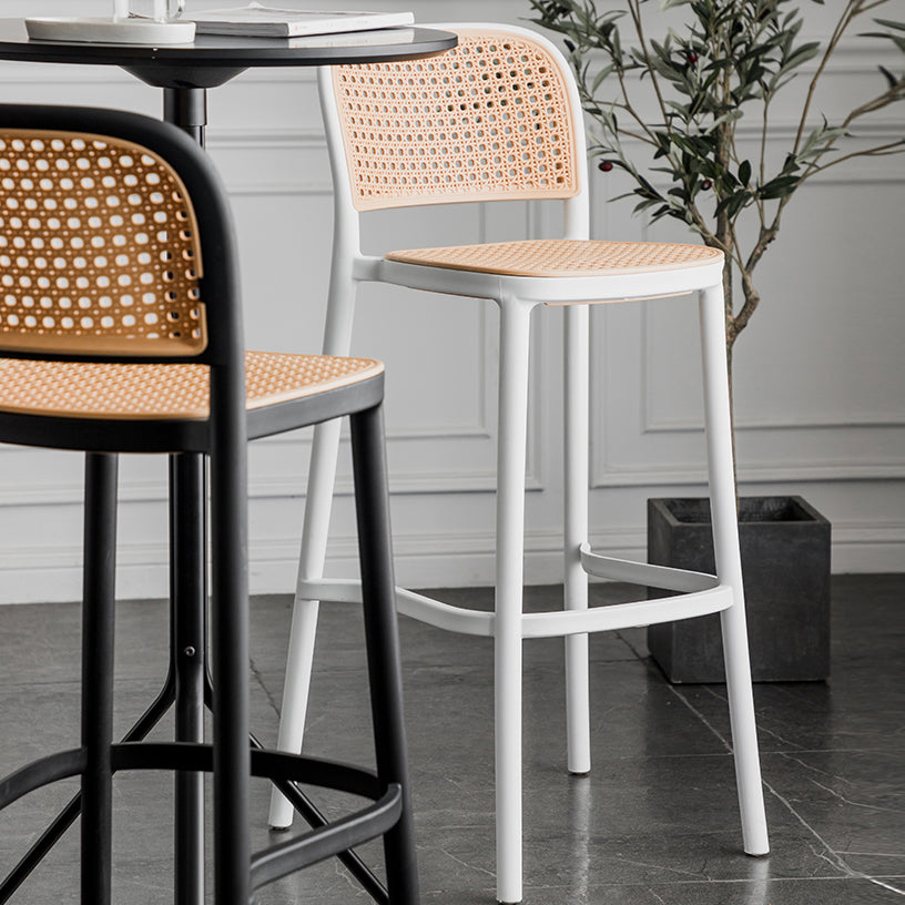 Contemporary Style Bar-stool Plastic Counter Bar Stool for Home