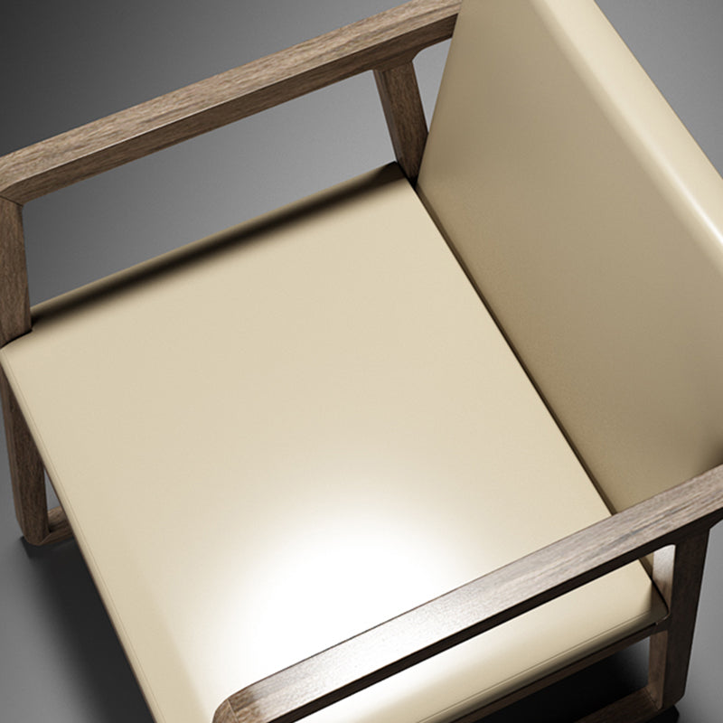 Arm Dining Chairs Modern Ash Wood Side Chairs for Dining Room