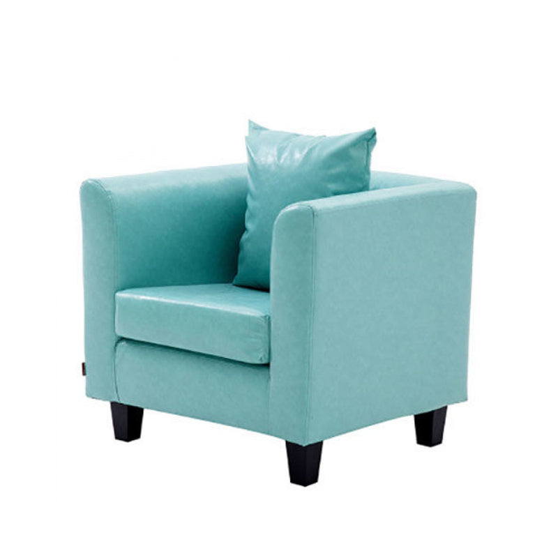 Arm Chair 28.3" L x25.5" W x25.9" H Solid Wood Frame Chair for Living Room