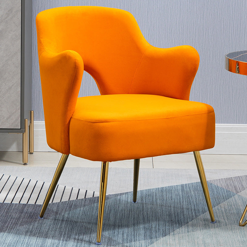 Armchair Chair 23.6" L x23.6" W x30.7" H Chair with Basic Four Legs
