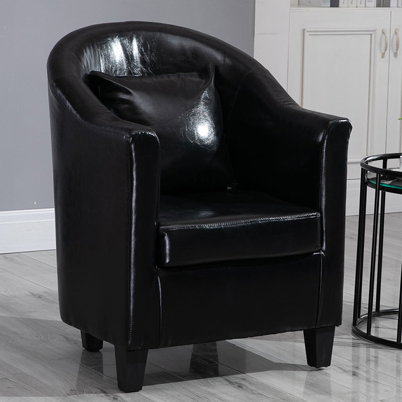 Armchair Chair 26.3" L x25.5" W x35.4" H Chair with Basic Four Legs