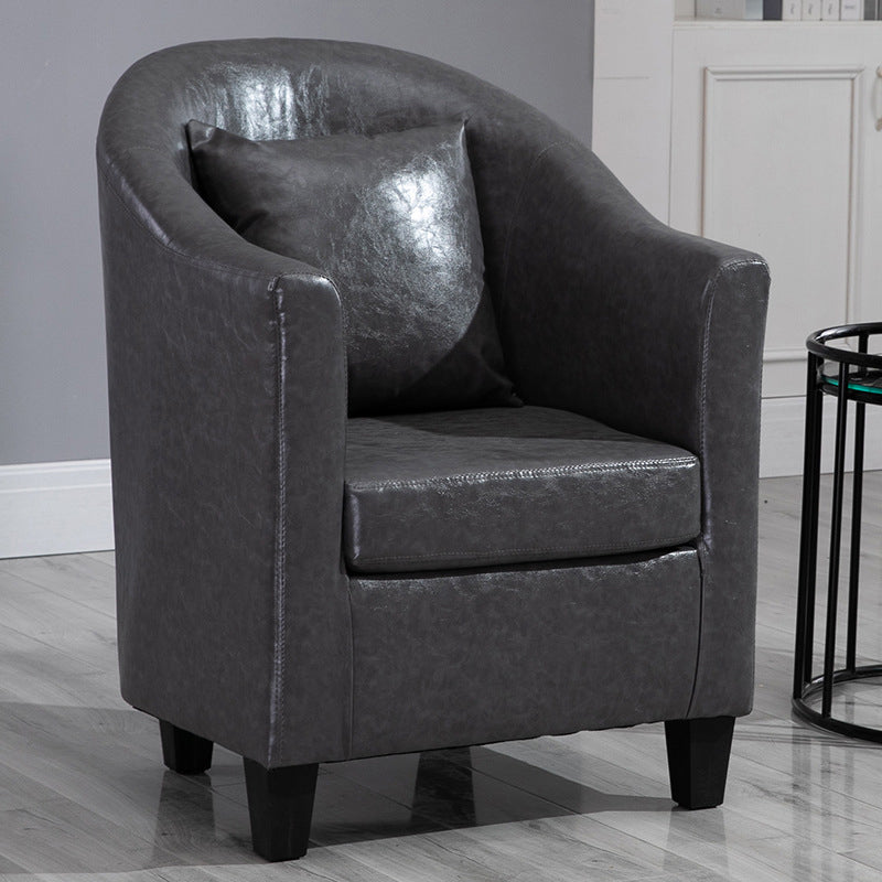 Armchair Chair 26.3" L x25.5" W x35.4" H Chair with Basic Four Legs