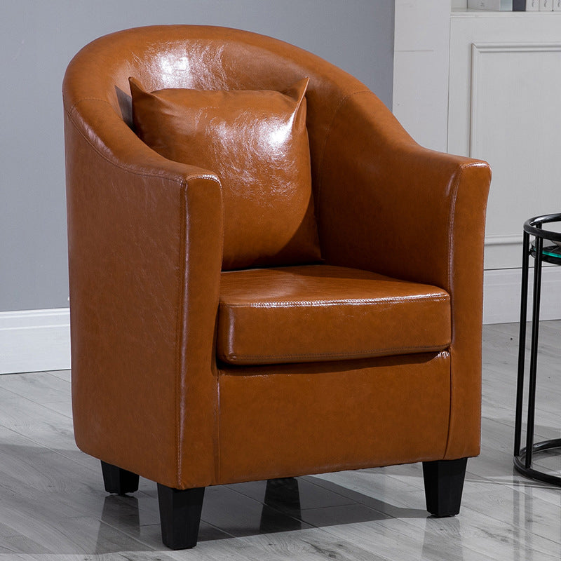 Armchair Chair 26.3" L x25.5" W x35.4" H Chair with Basic Four Legs