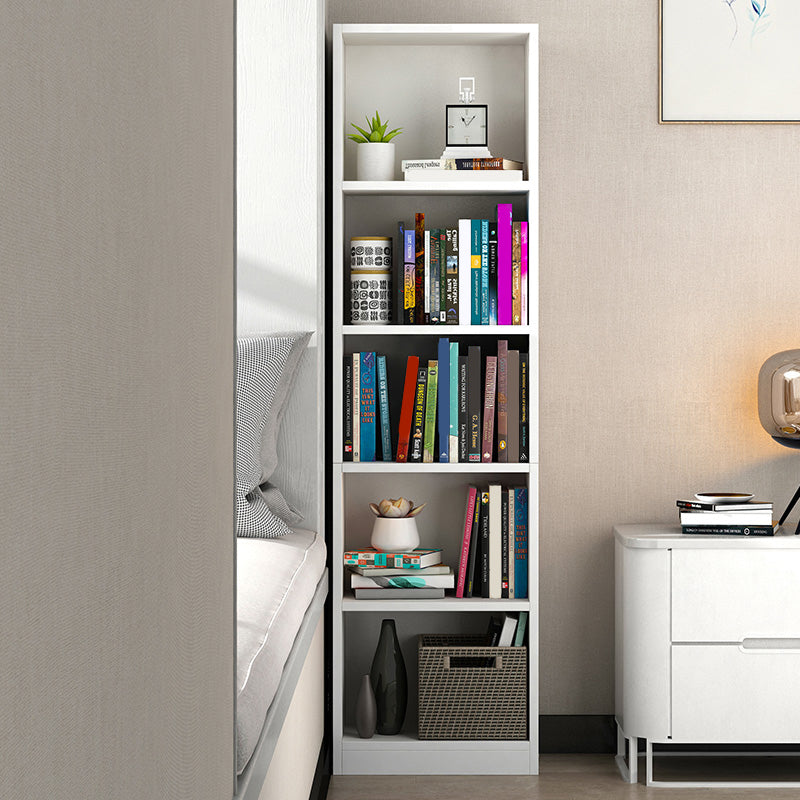 Artificial Wood Bookcase Contemporary Style Bookshelf for Home Office Study Room