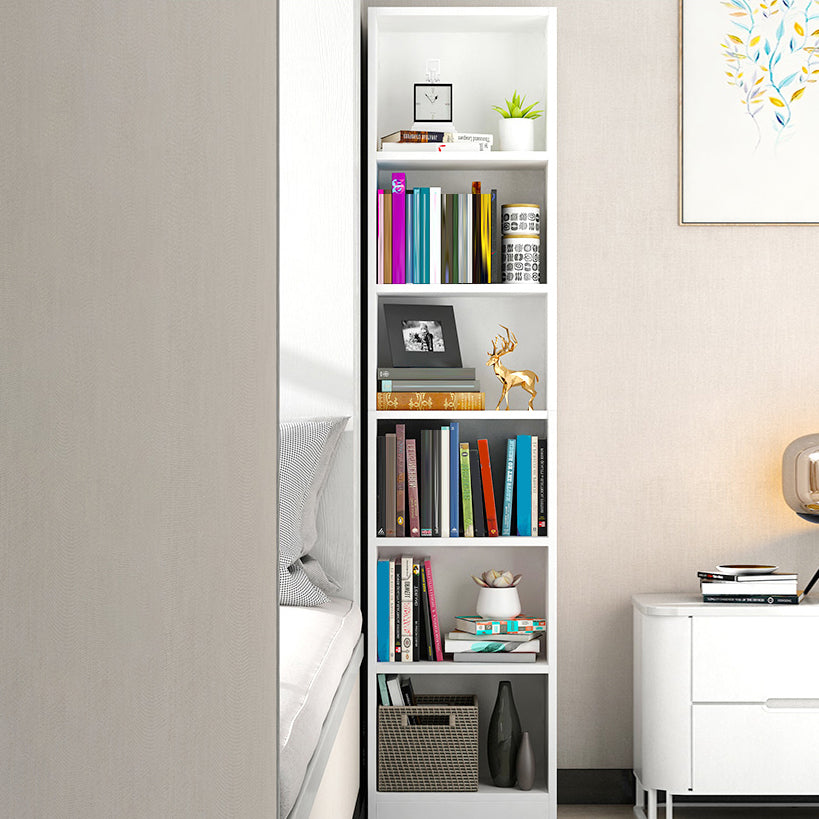 Artificial Wood Bookcase Contemporary Style Bookshelf for Home Office Study Room