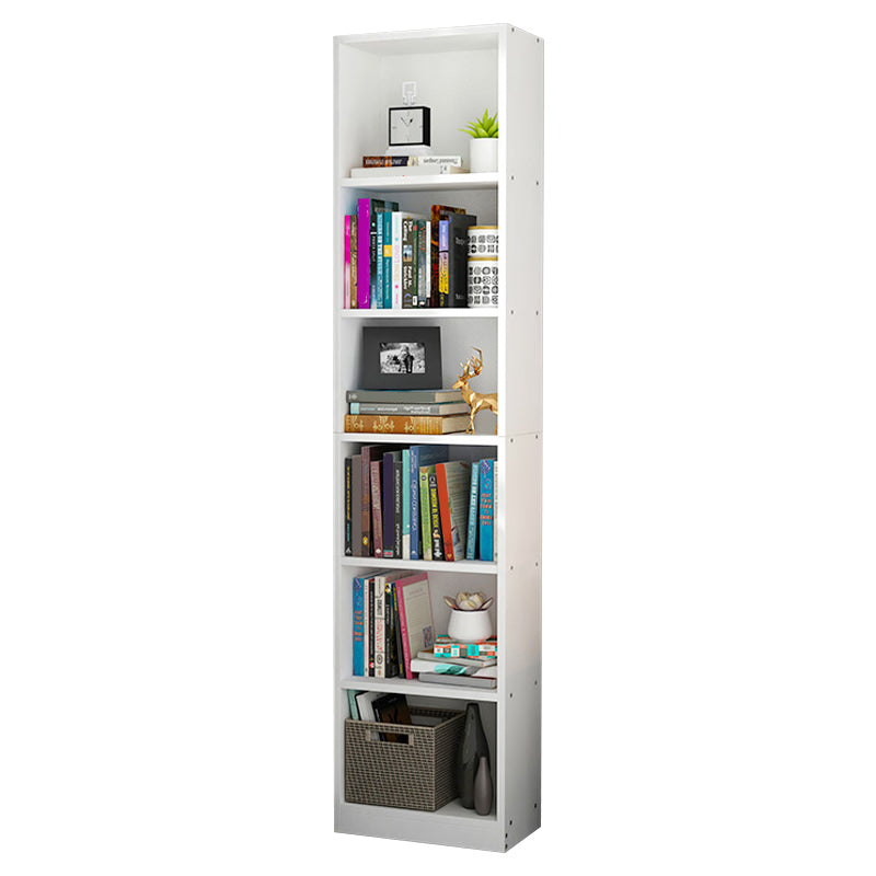 Artificial Wood Bookcase Contemporary Style Bookshelf for Home Office Study Room