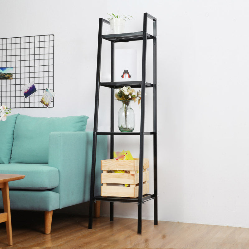 Scandinavian Style Shelf Bookcase Open Back Bookshelf for Home and Office