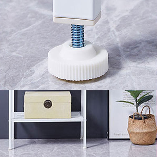 Modern Style Steel Bookshelf Ladder Open Shelf Bookcase for Home