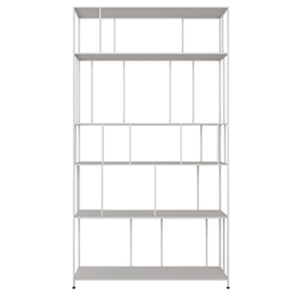 Modern Metal Etagere Bookshelf Vertical Iron Bookshelf for Living Room