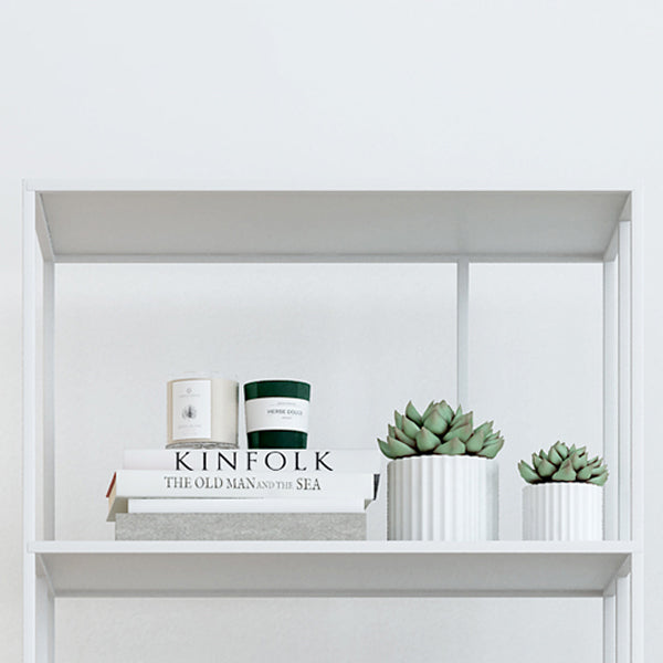 Modern Metal Etagere Bookshelf Vertical Iron Bookshelf for Living Room