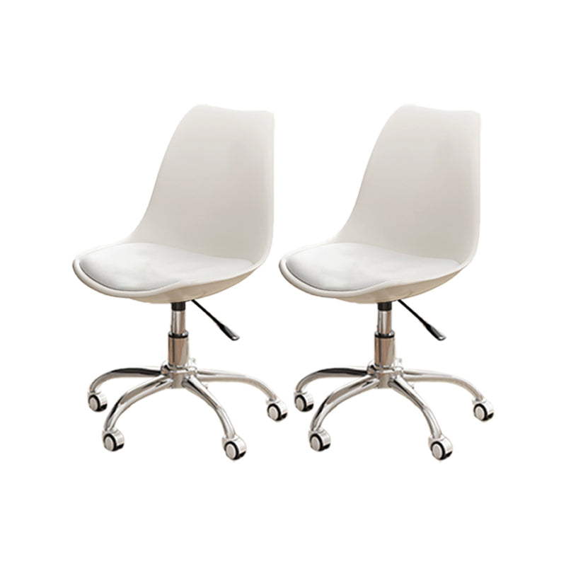 White Nylon Modern Conference Chair Low Back Conference Chair