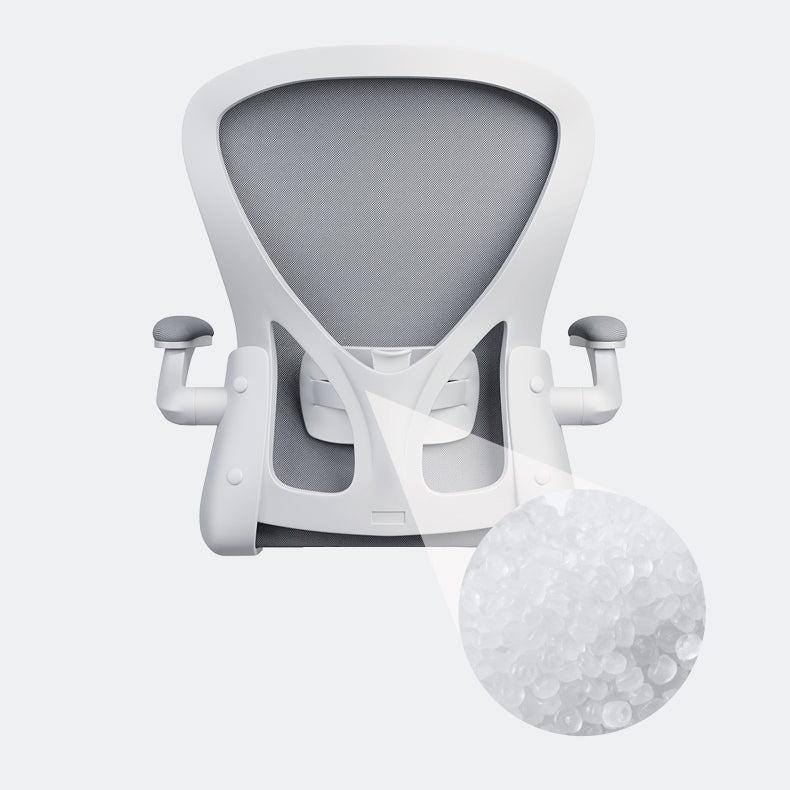 Modern Style Task Chair Adjustable Office Chair with Flip-Up Armrest