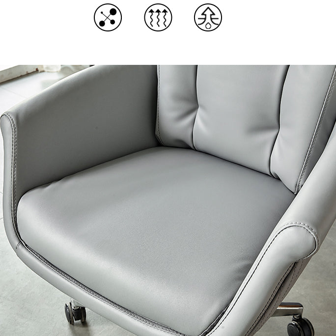 Modern Managers Chair Swivel with Wheels Ergonomic Executive Chair