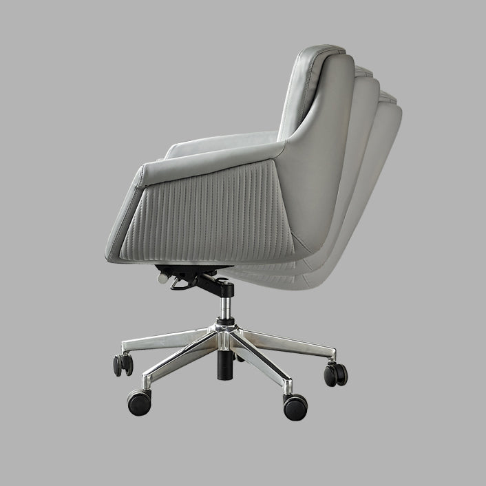 Modern Managers Chair Swivel with Wheels Ergonomic Executive Chair