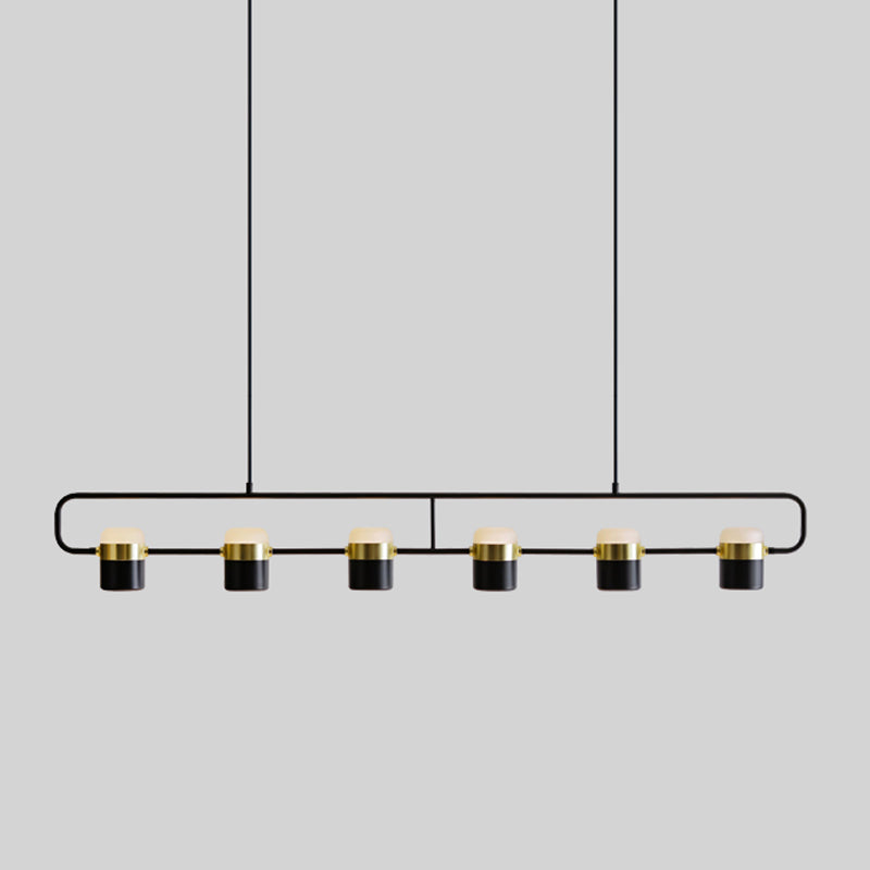 Contemporary Pendant Lights Cylinder Hanging Lights for Kitchen Island