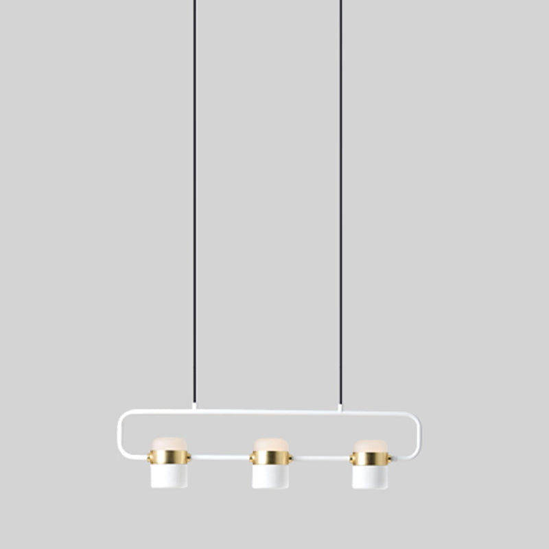 Contemporary Pendant Lights Cylinder Hanging Lights for Kitchen Island