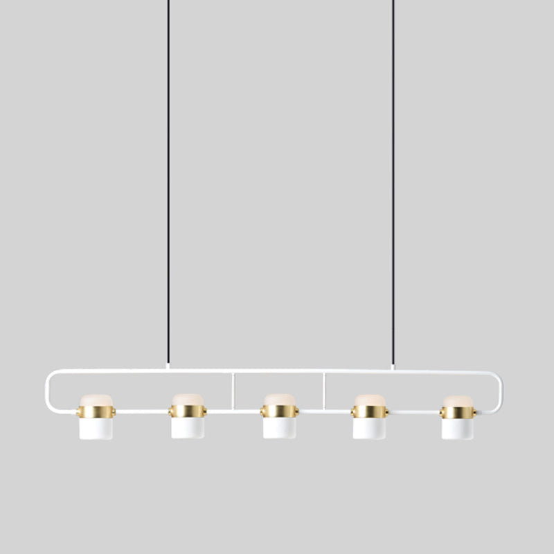 Contemporary Pendant Lights Cylinder Hanging Lights for Kitchen Island
