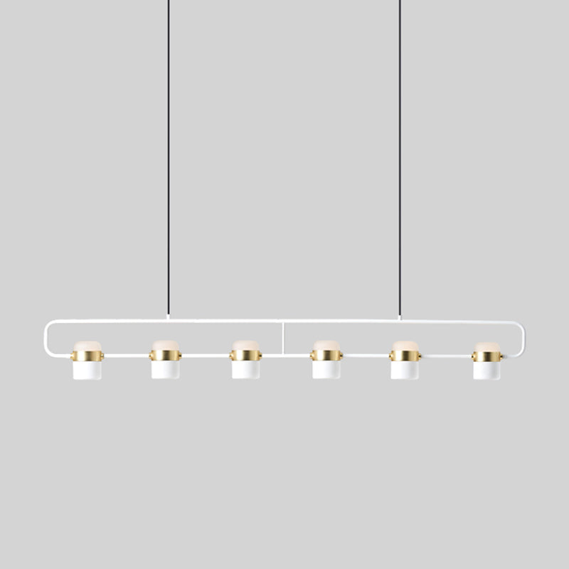 Contemporary Pendant Lights Cylinder Hanging Lights for Kitchen Island