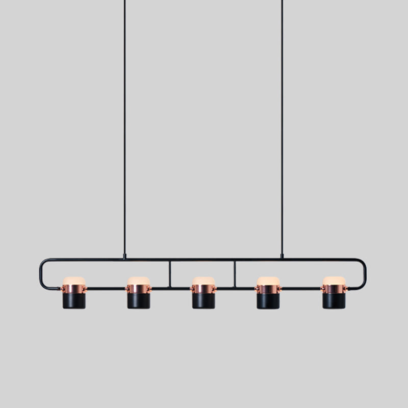 Contemporary Pendant Lights Cylinder Hanging Lights for Kitchen Island