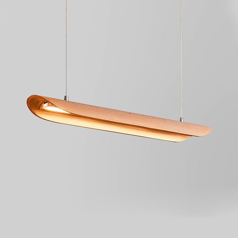 Ashwood Bar Shaped Island Lamp Nordic LED Pendant Lighting Fixture for Dining Room