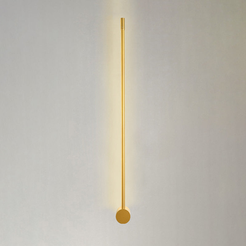 Linearer Schatten Metall Wandleuchten moderner Stil 1-Licht-Wandmontage Licht