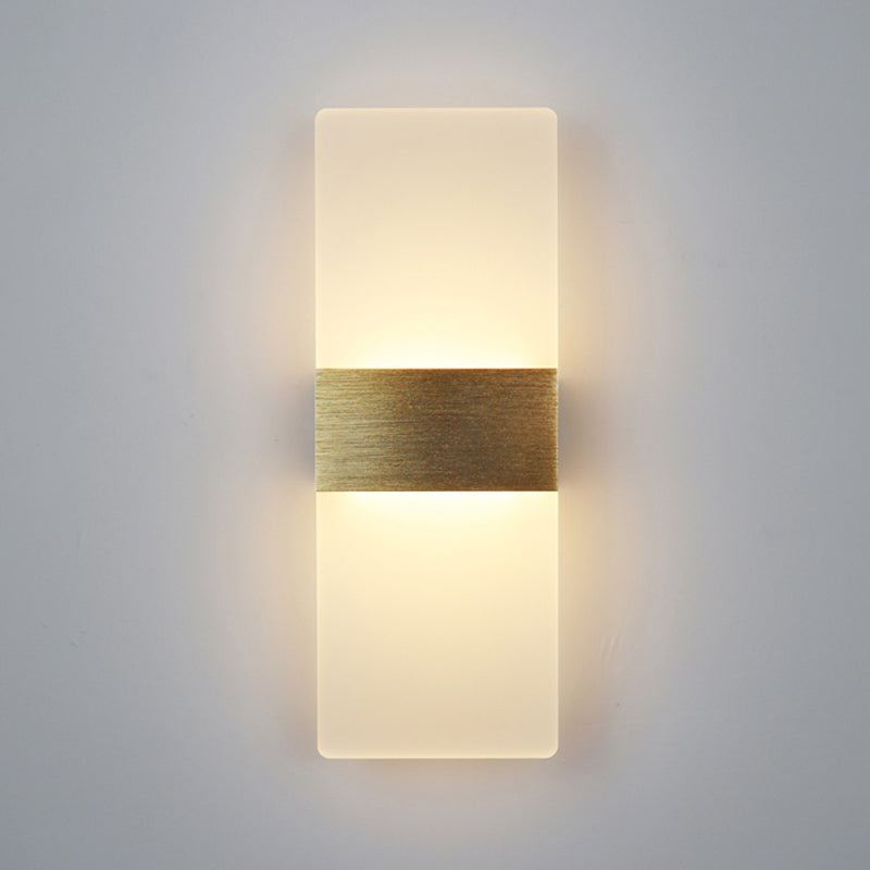 Wall Mounted Light Minimalist LED Metal Sconce Light Fixture