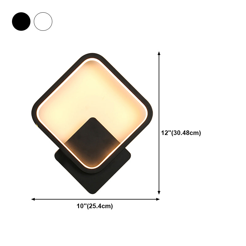 Wall Mounted Light Minimalist LED Metal Sconce Light Fixture