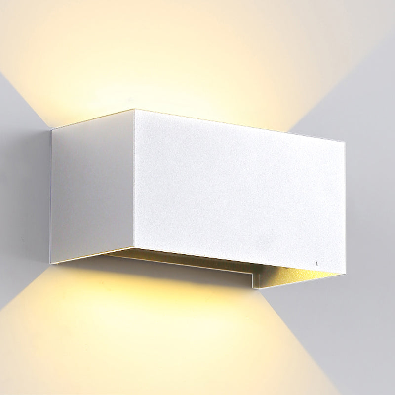 Modern Style Geometry Shape Wall Sconce Metal Multi Light Wall Lighting for Bedroom