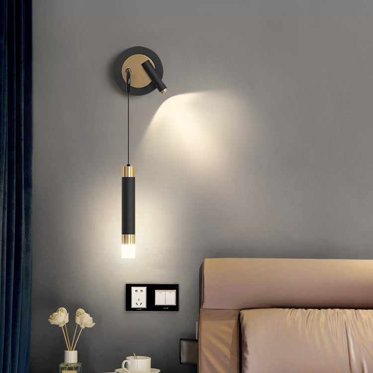 Multi Light Linear Wall Sconce Modern Style Metal Wall Lighting for Living Room