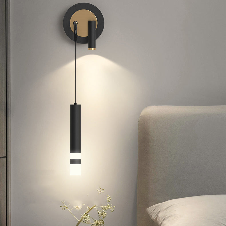 Multi Light Linear Wall Sconce Modern Style Metal Wall Lighting for Living Room