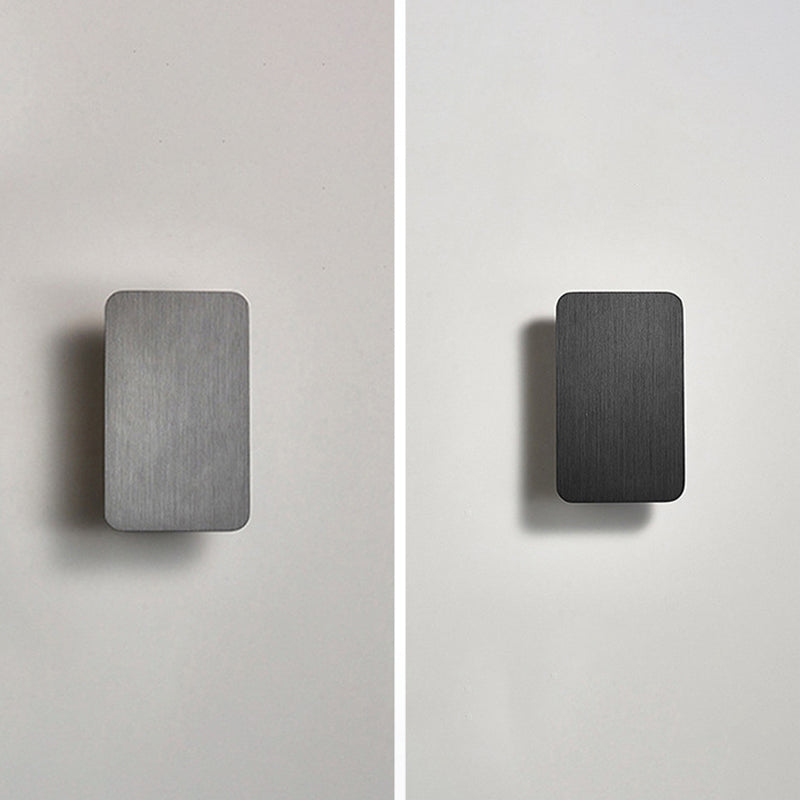 Metal Square Shape Wall Mount Lighting Modern 2-Lights Wall Mount Light Fixture