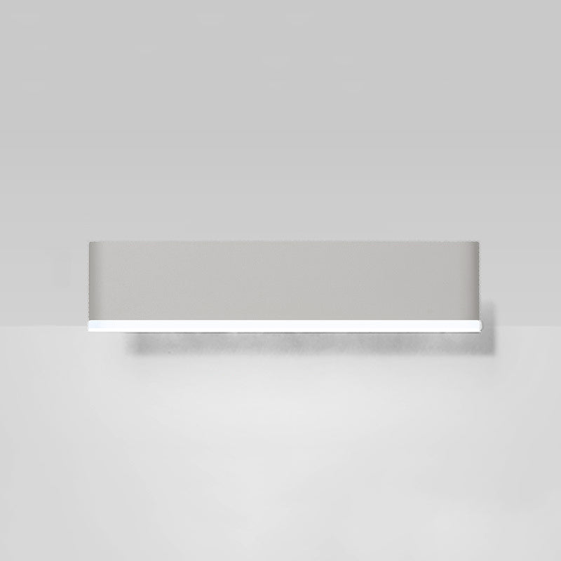 1 Light Geometry Wall Sconce Modern Style Metal Wall Lighting for Bedside
