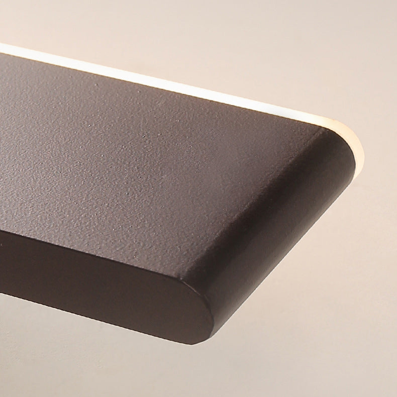 1 Light Geometry Wall Sconce Modern Style Metal Wall Lighting for Bedside
