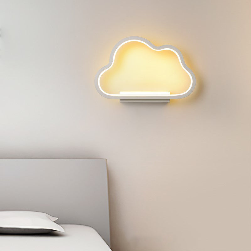 1-Light LED Wall Sconce Light Modern Simple Wall Mount Light for Living Room