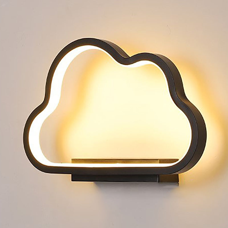 1-Light LED Wall Sconce Light Modern Simple Wall Mount Light for Living Room