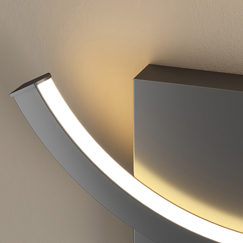 1-Light LED Wall Sconce Light Modern Simple Wall Mount Light for Living Room