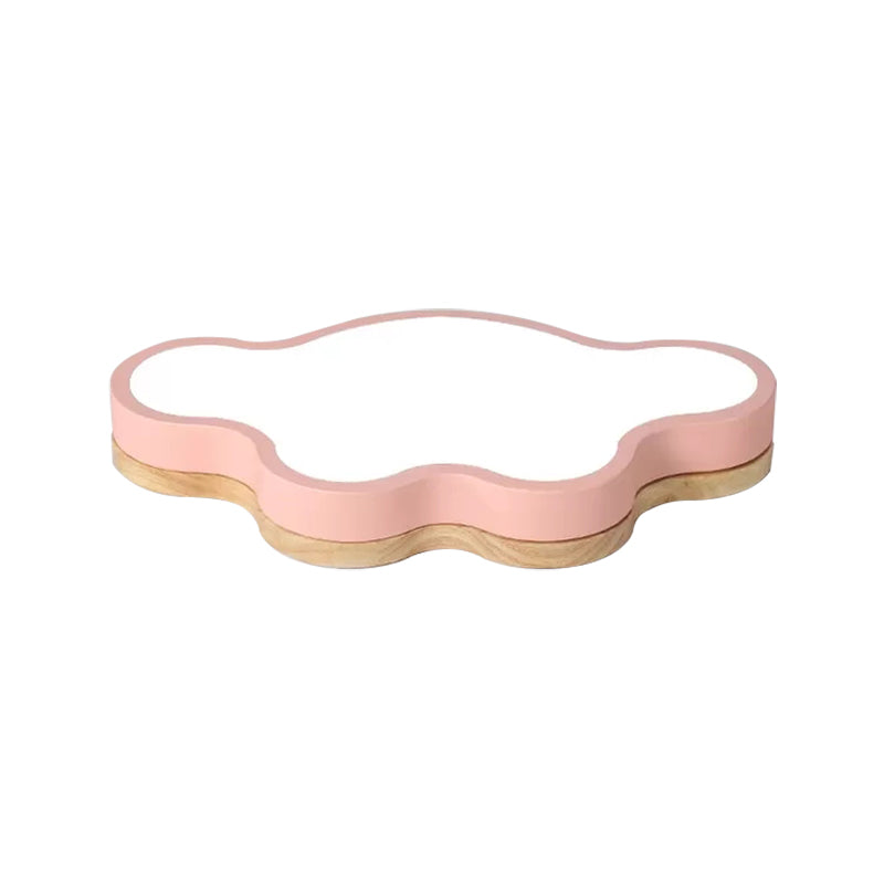 Plafonnier LED en forme de nuage en acrylique, plafonnier Macaron Loft pour chambre d'enfant