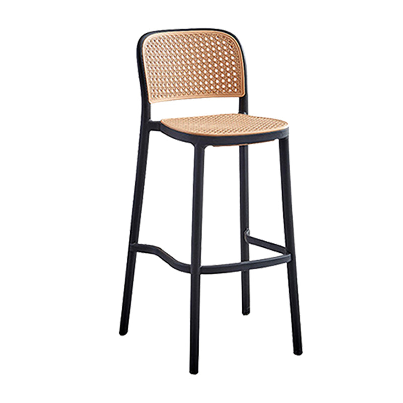 Modern Style Square Bar-stool Plastic Counter Bar Stool for Home