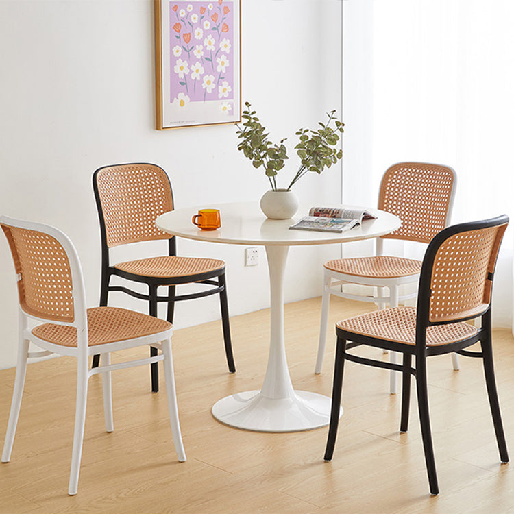 Modern Style Square Bar-stool Plastic Counter Bar Stool for Home