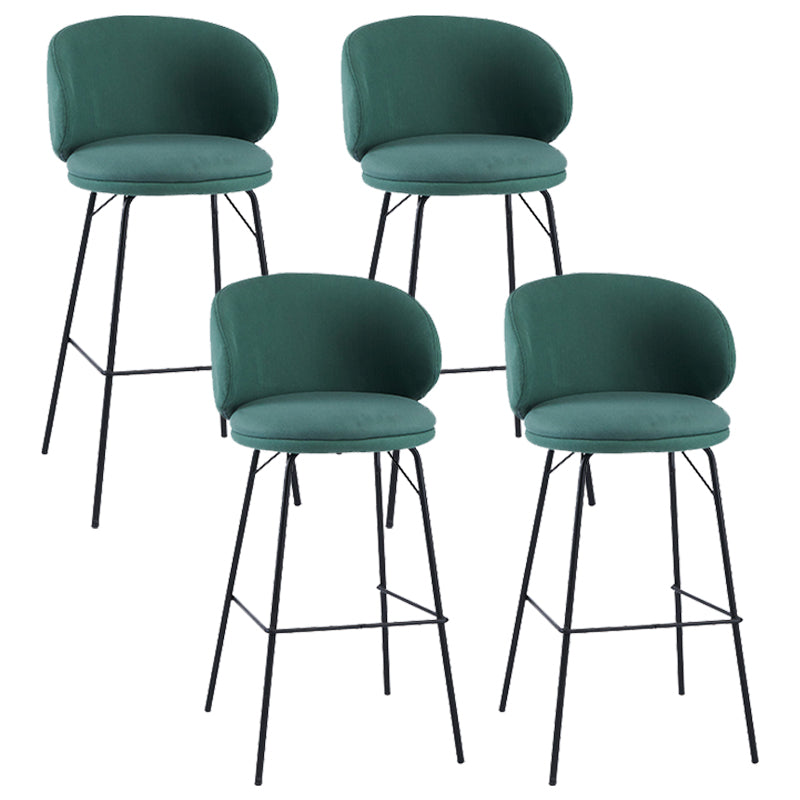 Modern Style Metal Bar-stool Bucket Counter Bar Stool for Home