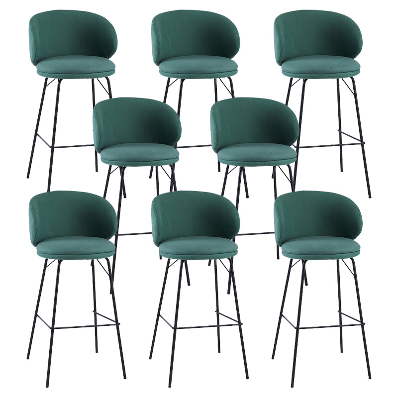 Modern Style Metal Bar-stool Bucket Counter Bar Stool for Home