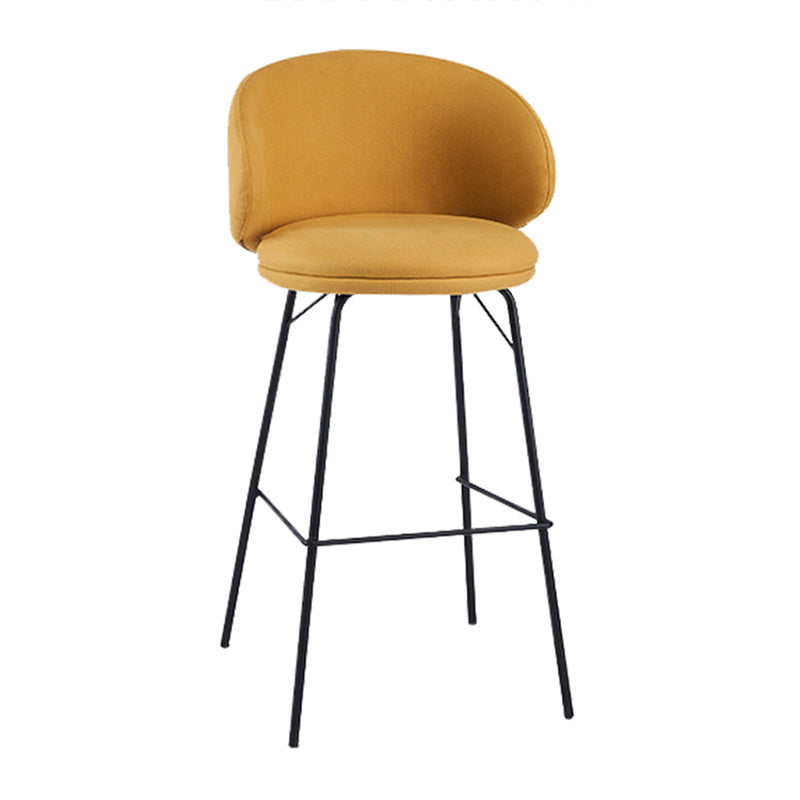 Modern Style Metal Bar-stool Bucket Counter Bar Stool for Home