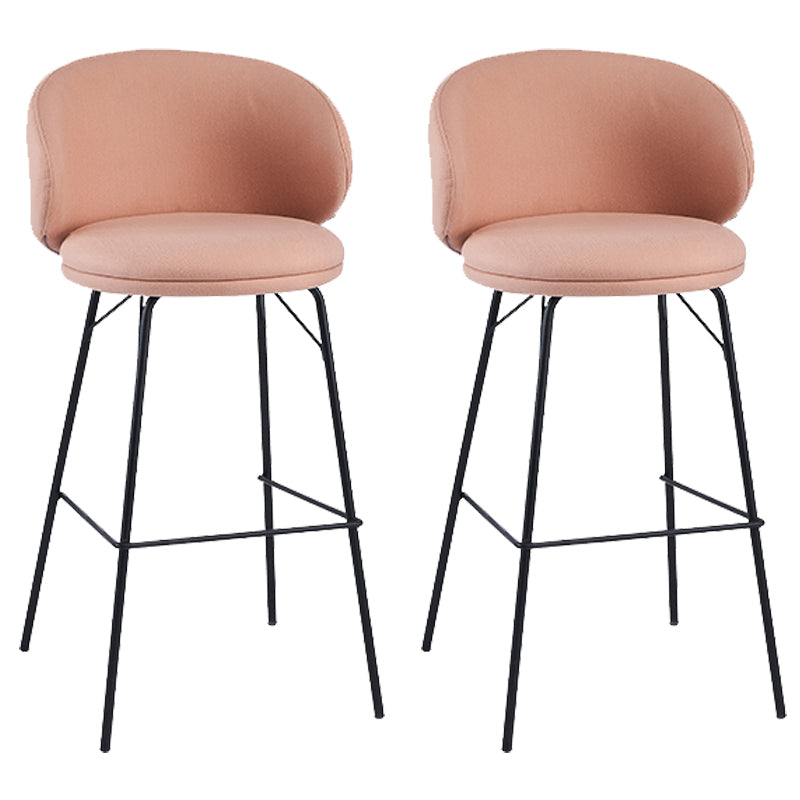 Modern Style Metal Bar-stool Bucket Counter Bar Stool for Home