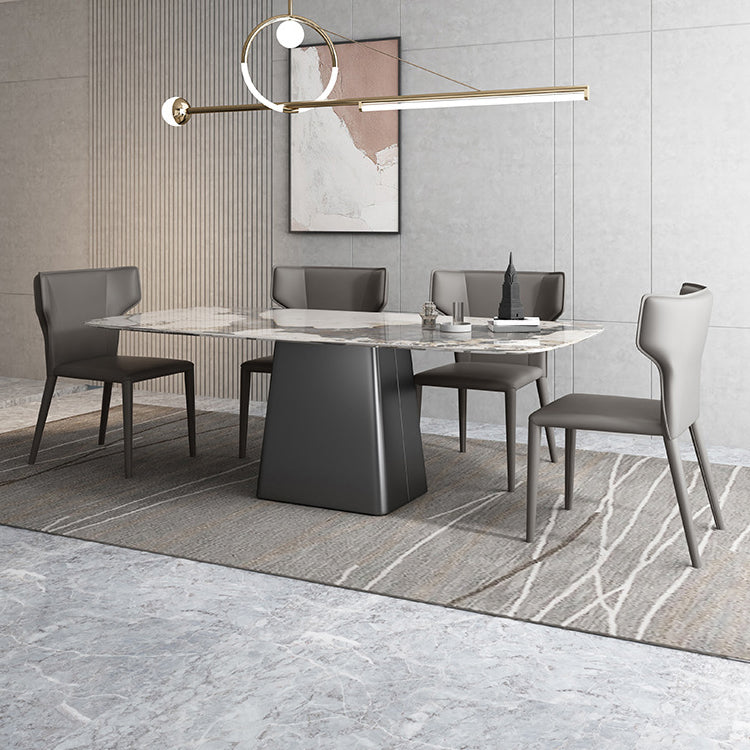 1/2/5/7 Pcs Dining Table Furniture Dining Table Set with Sintered Stone Top