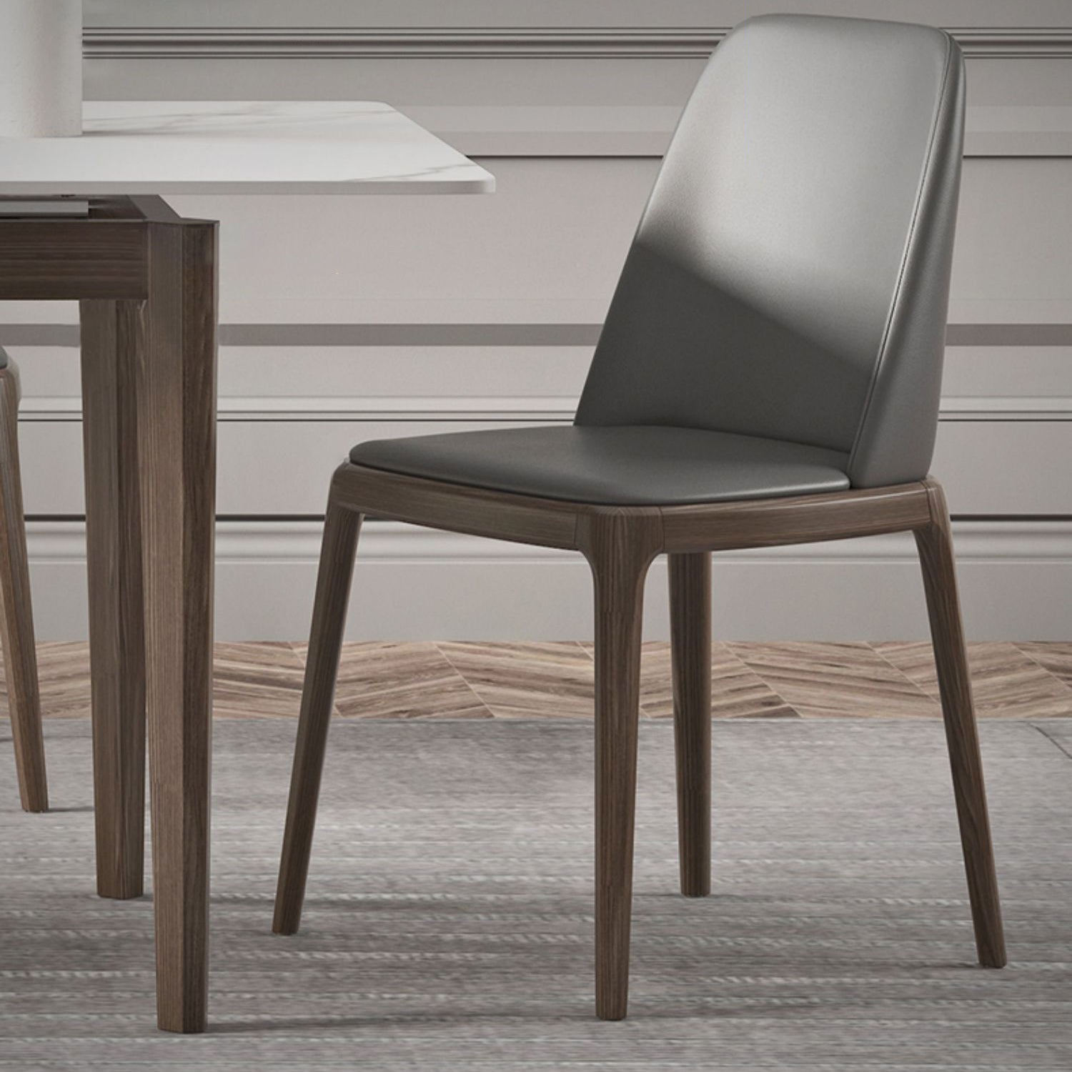 Extendable Sintered Stone Top Dining Set Rectangle 1/4/5/7 Pieces Dining Room Table Set