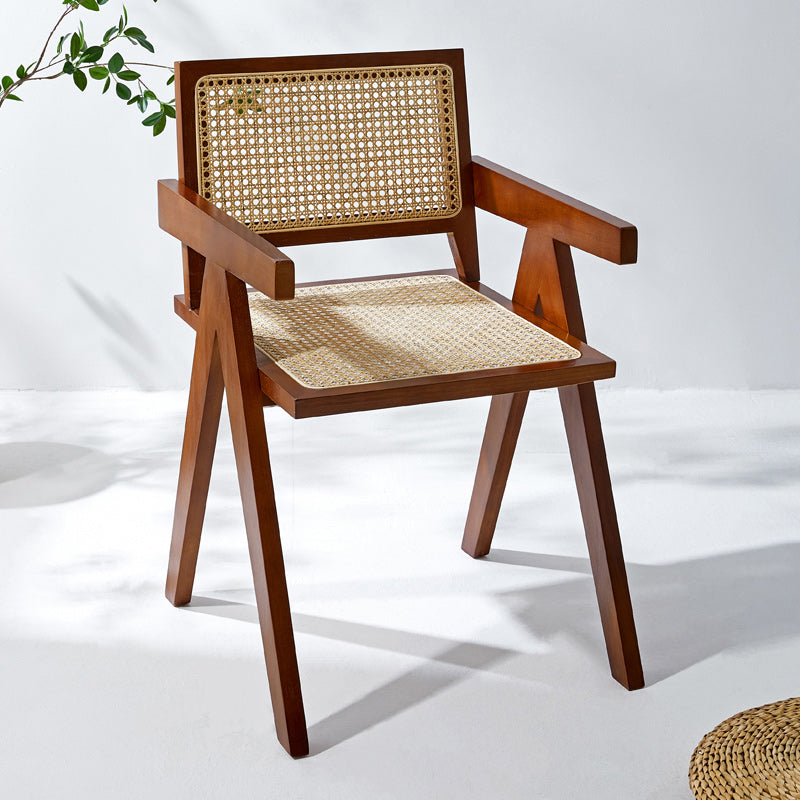 Dining Room Side Chairs Modern Rubber Wood Kitchen Chair for Home