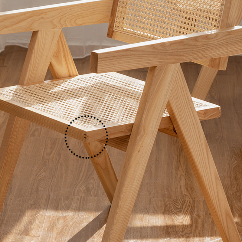 Dining Room Side Chairs Modern Rubber Wood Kitchen Chair for Home