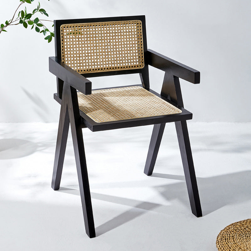 Dining Room Side Chairs Modern Rubber Wood Kitchen Chair for Home