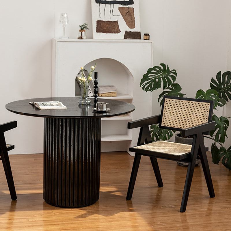 Dining Room Side Chairs Modern Rubber Wood Kitchen Chair for Home